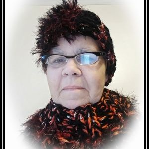 original handknitted scarf and hat #18